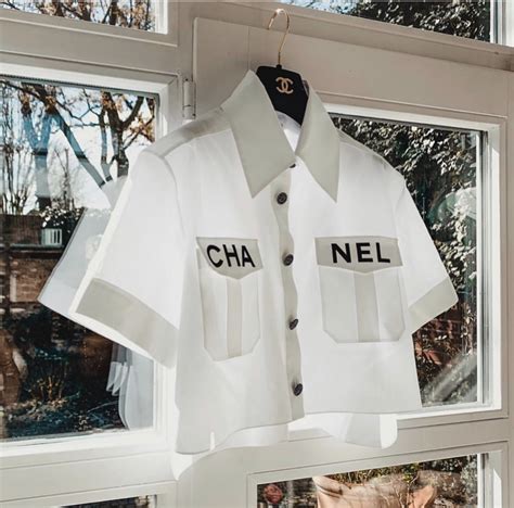 chanel shirt 2019 price|Chanel tee shirt blouses.